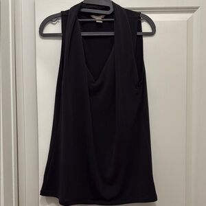 Elegant Black Sleeveless Top